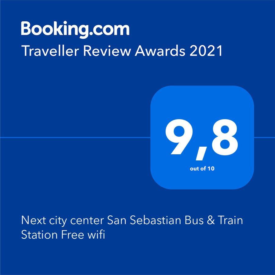 Next City Center San Sebastian Bus & Train Station Free Wifi מראה חיצוני תמונה